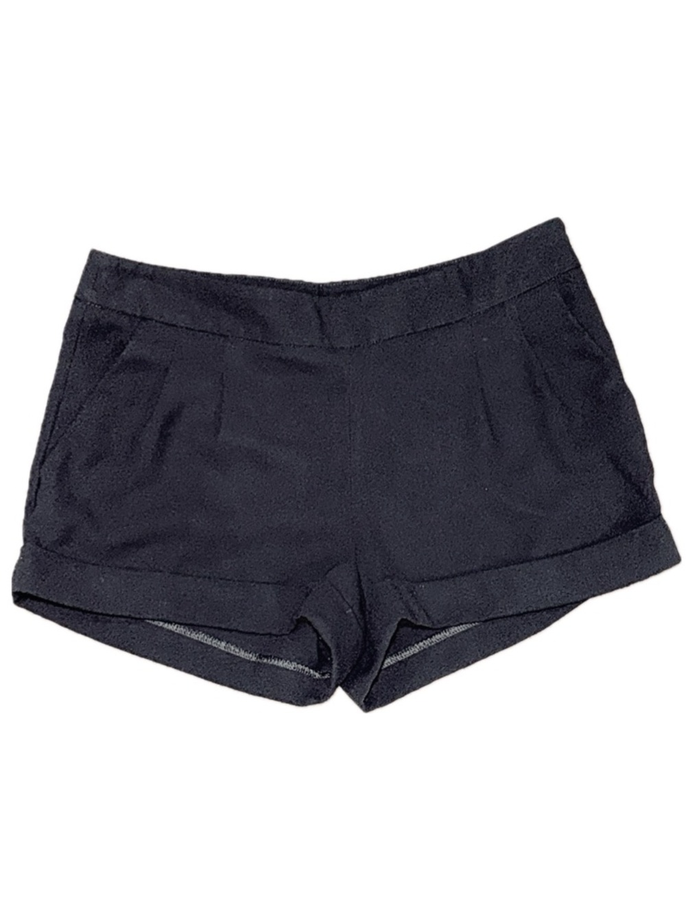 EXPRESS Black Tailored Mini Shorts Lined | Sz 4